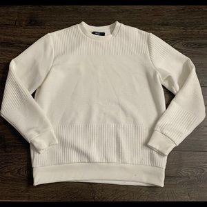 White along Sleeve Sweater Shirt